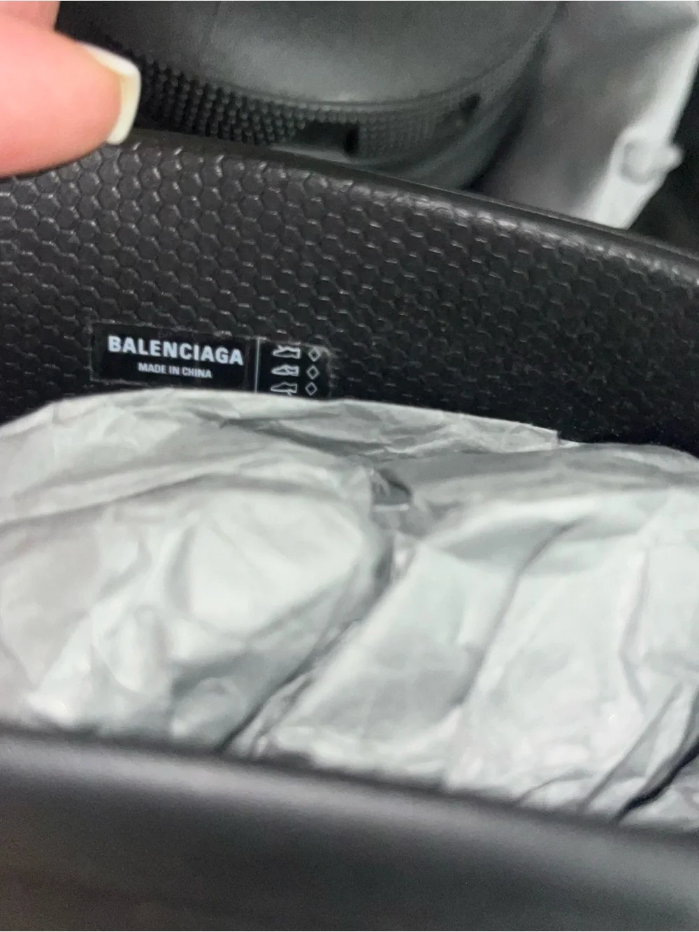 Balenciaga Crocs Black Ankle Rain Boots 41